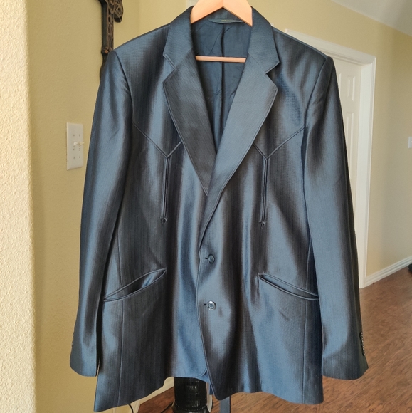 Mesquite Other - Vtg Mesquite Niver Western Wear Rockabilly Blazer